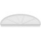 Ekena Millwork Elliptical 4 Spoke Architectural Grade PVC Combination Pediment, 82"W x 27-3/8"H x 2-3/4"P PEDPC082X275ELL04 - alternate 4